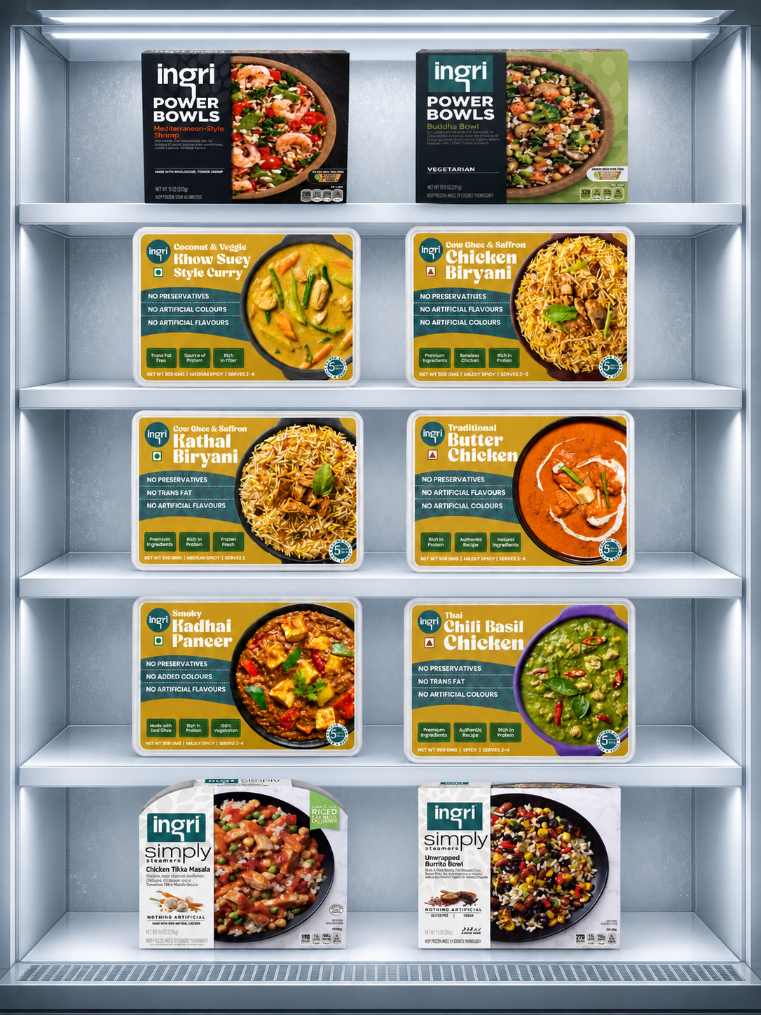 Frozen RTE Range Products